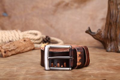 Casual Handmade Leather Belt-Buckle