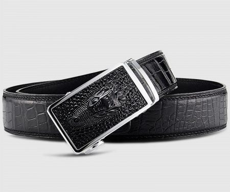 Luxury Automatic Buckle Crocodile Belt