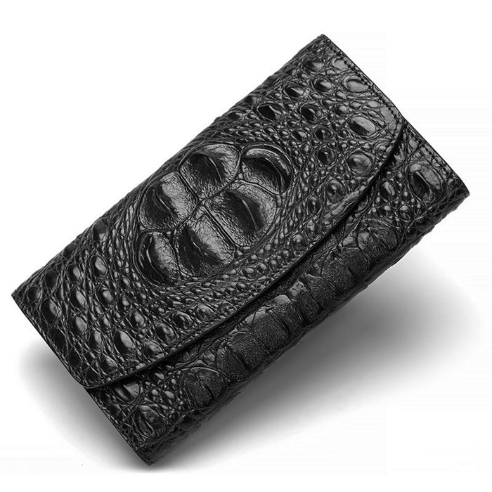 How to distinguish between genuine and fake crocodile leather wallet